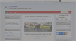 Desktop Screenshot of cipav.info