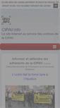 Mobile Screenshot of cipav.info